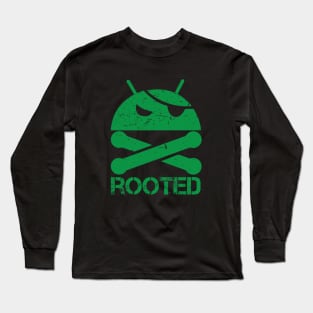 Pirate Droid Rooted Superuser Long Sleeve T-Shirt